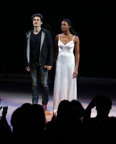 Orlando Bloom and Condola Rashad  Photo