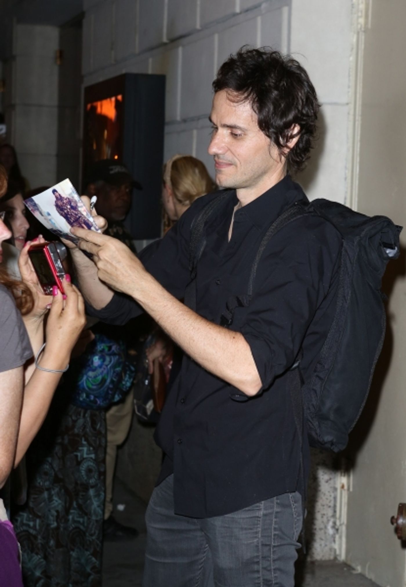 Photo Coverage: Orlando Bloom, Condola Rashad & More Meet Fans at ROMEO & JULIET Stage Door Following First Preview  Image
