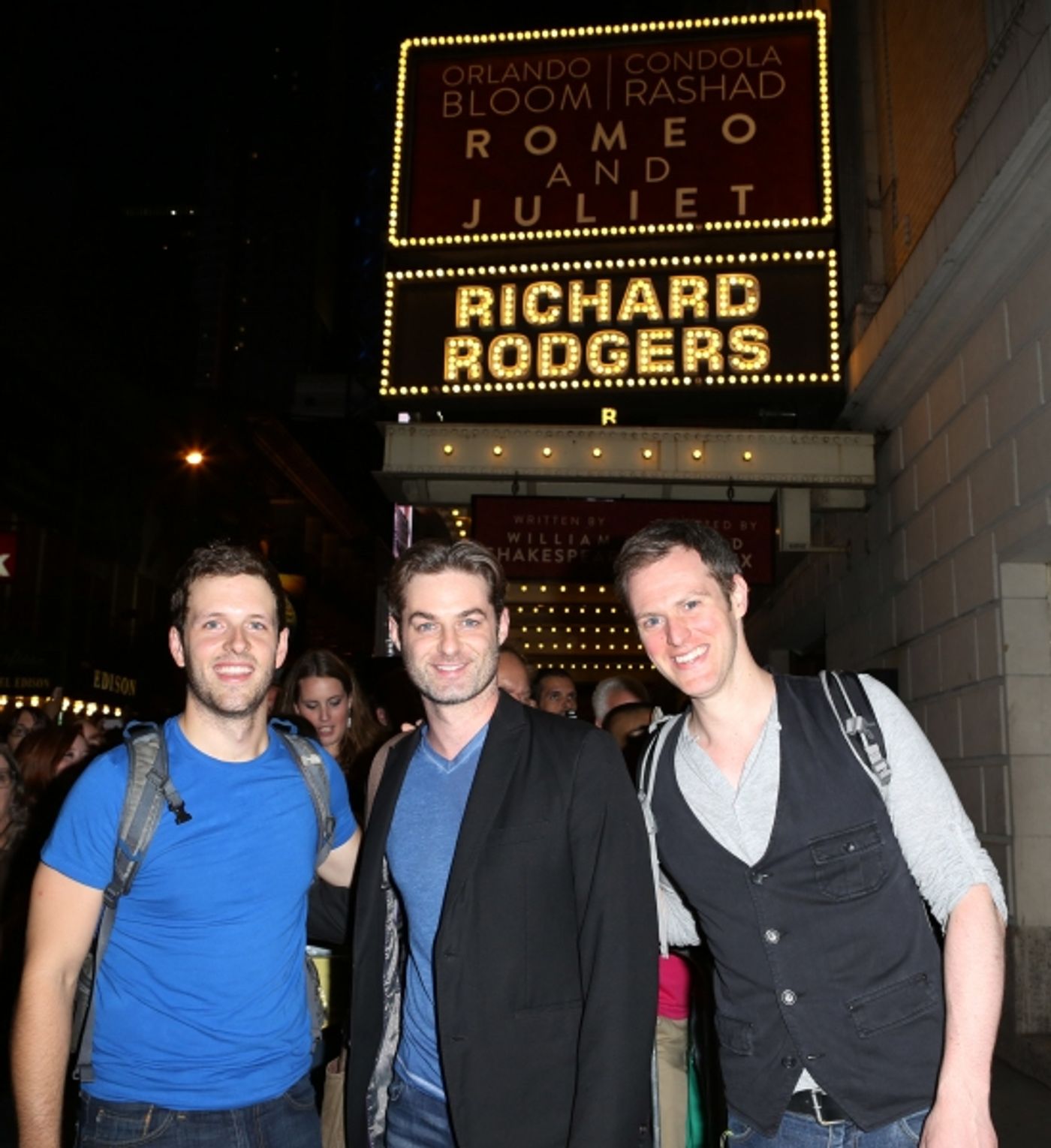 Photo Coverage: Orlando Bloom, Condola Rashad & More Meet Fans at ROMEO & JULIET Stage Door Following First Preview  Image
