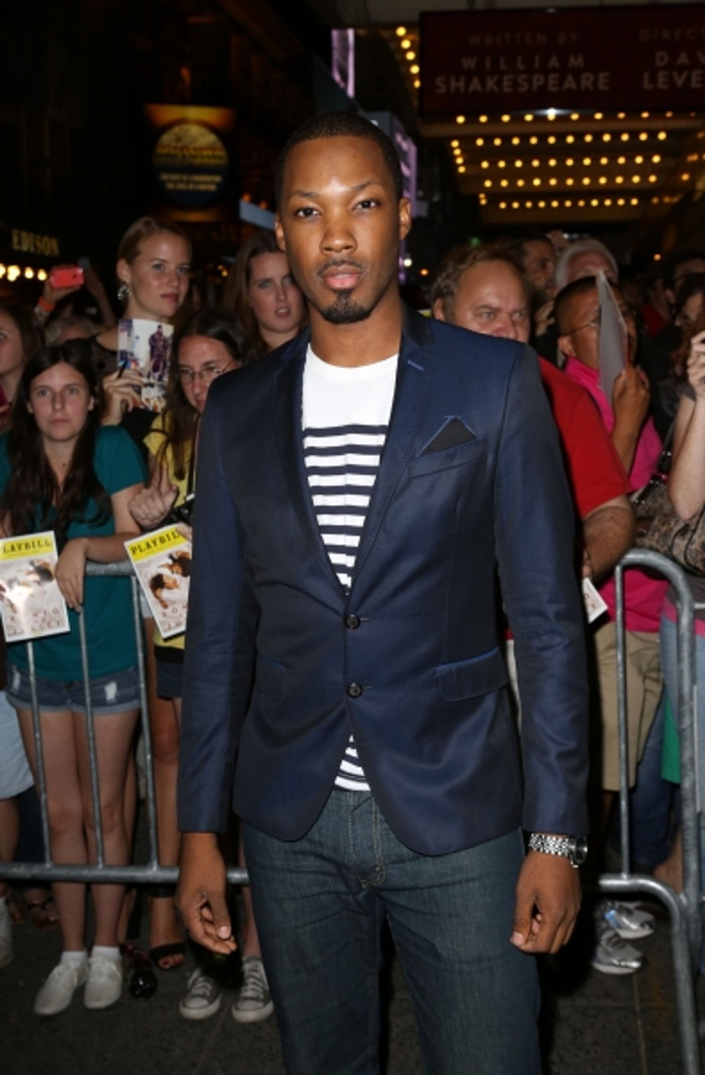 Photo Coverage: Orlando Bloom, Condola Rashad & More Meet Fans at ROMEO & JULIET Stage Door Following First Preview  Image