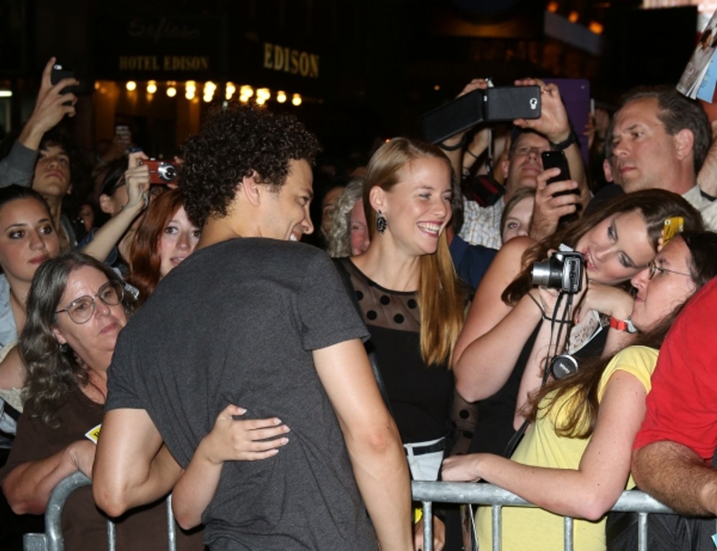 Photo Coverage: Orlando Bloom, Condola Rashad & More Meet Fans at ROMEO & JULIET Stage Door Following First Preview  Image