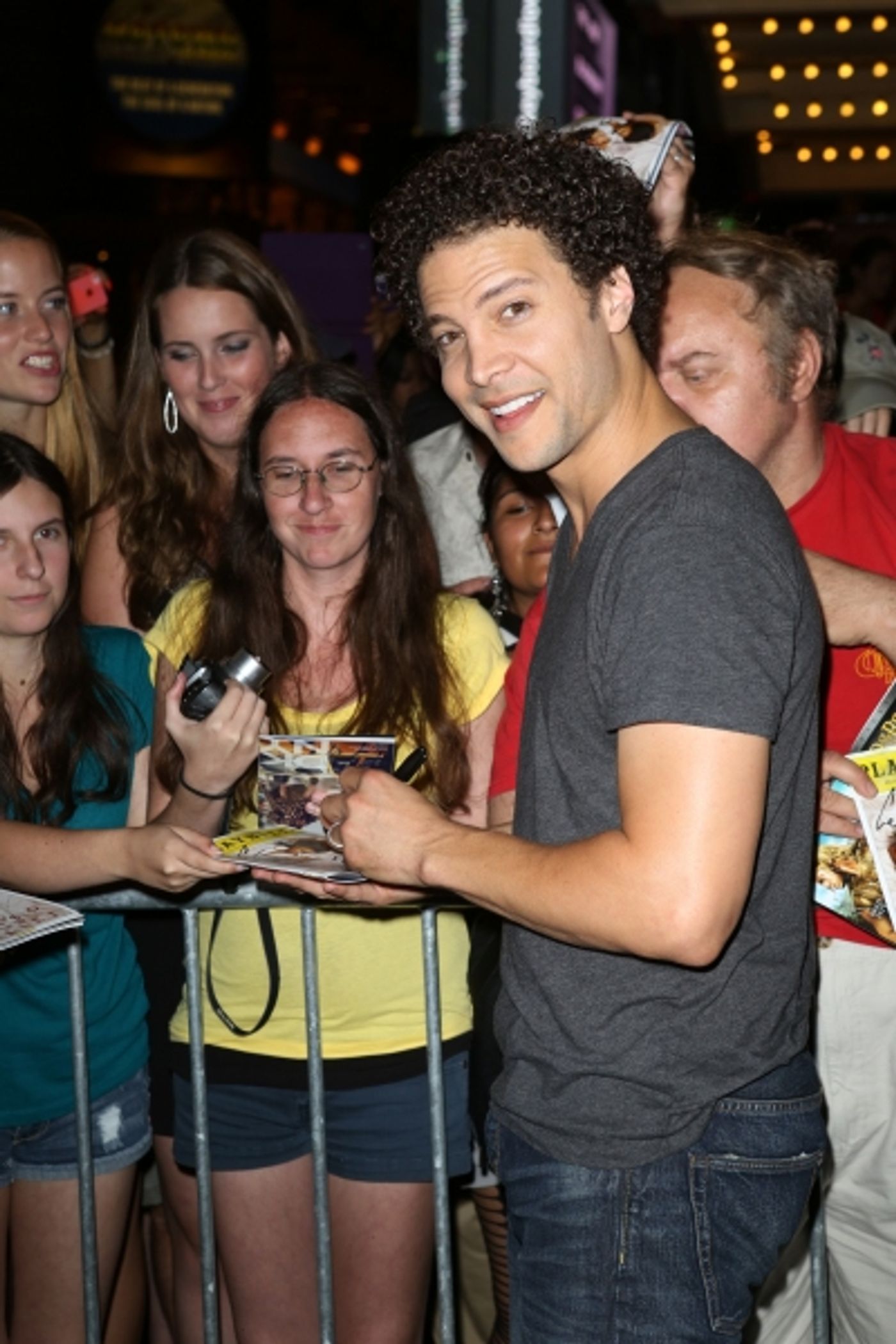 Photo Coverage: Orlando Bloom, Condola Rashad & More Meet Fans at ROMEO & JULIET Stage Door Following First Preview  Image