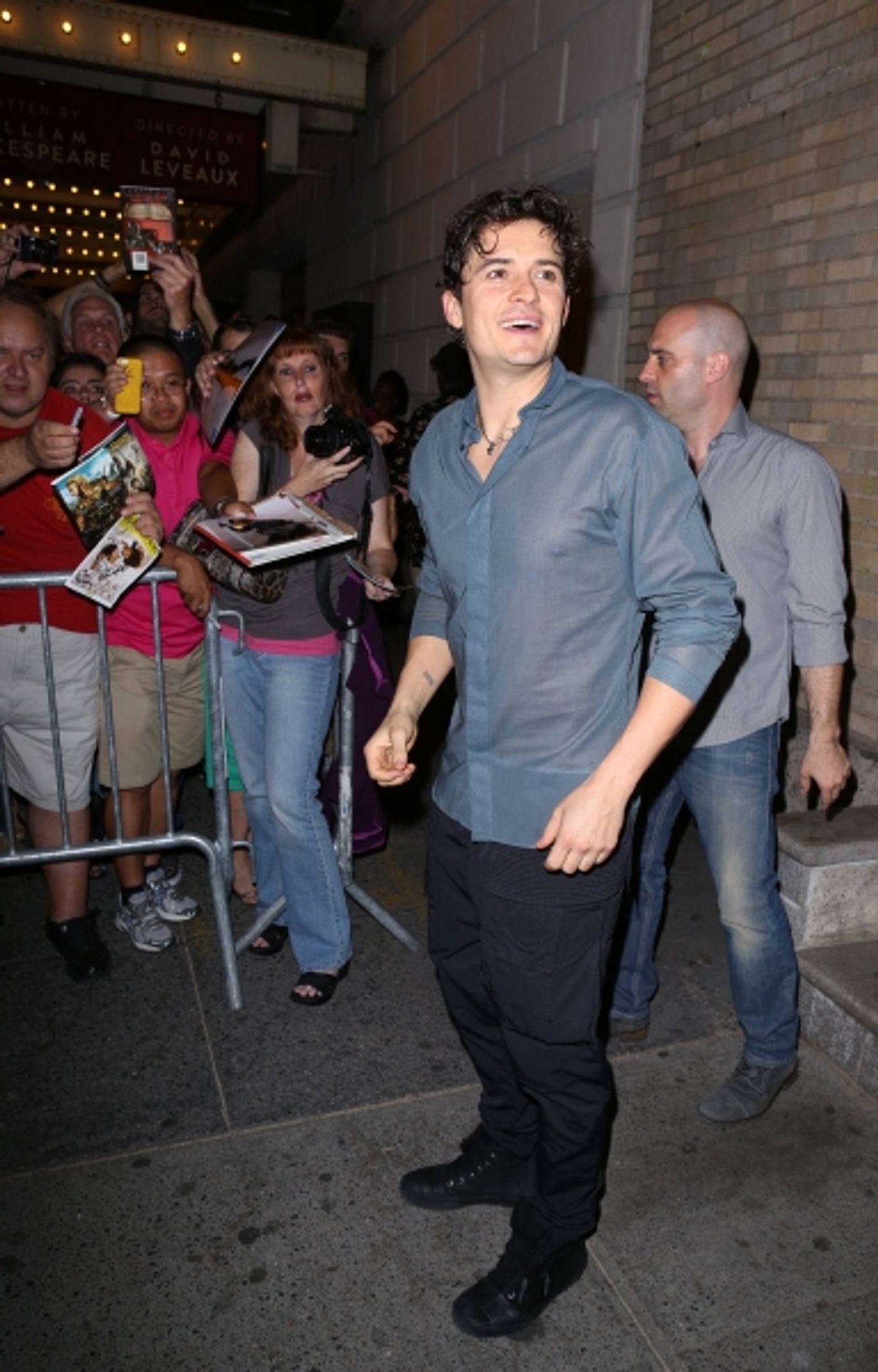 Photo Coverage: Orlando Bloom, Condola Rashad & More Meet Fans at ROMEO & JULIET Stage Door Following First Preview  Image