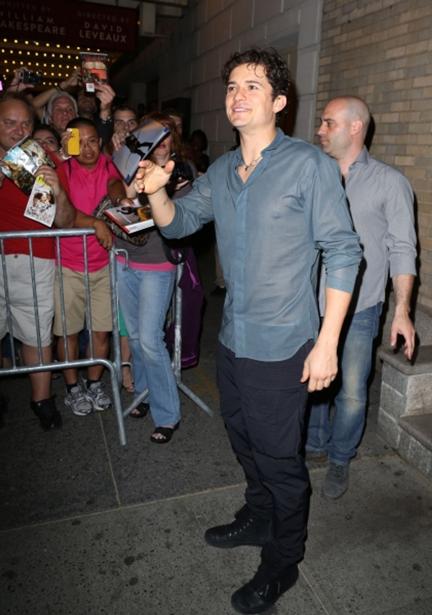 Photo Coverage: Orlando Bloom, Condola Rashad & More Meet Fans at ROMEO & JULIET Stage Door Following First Preview  Image