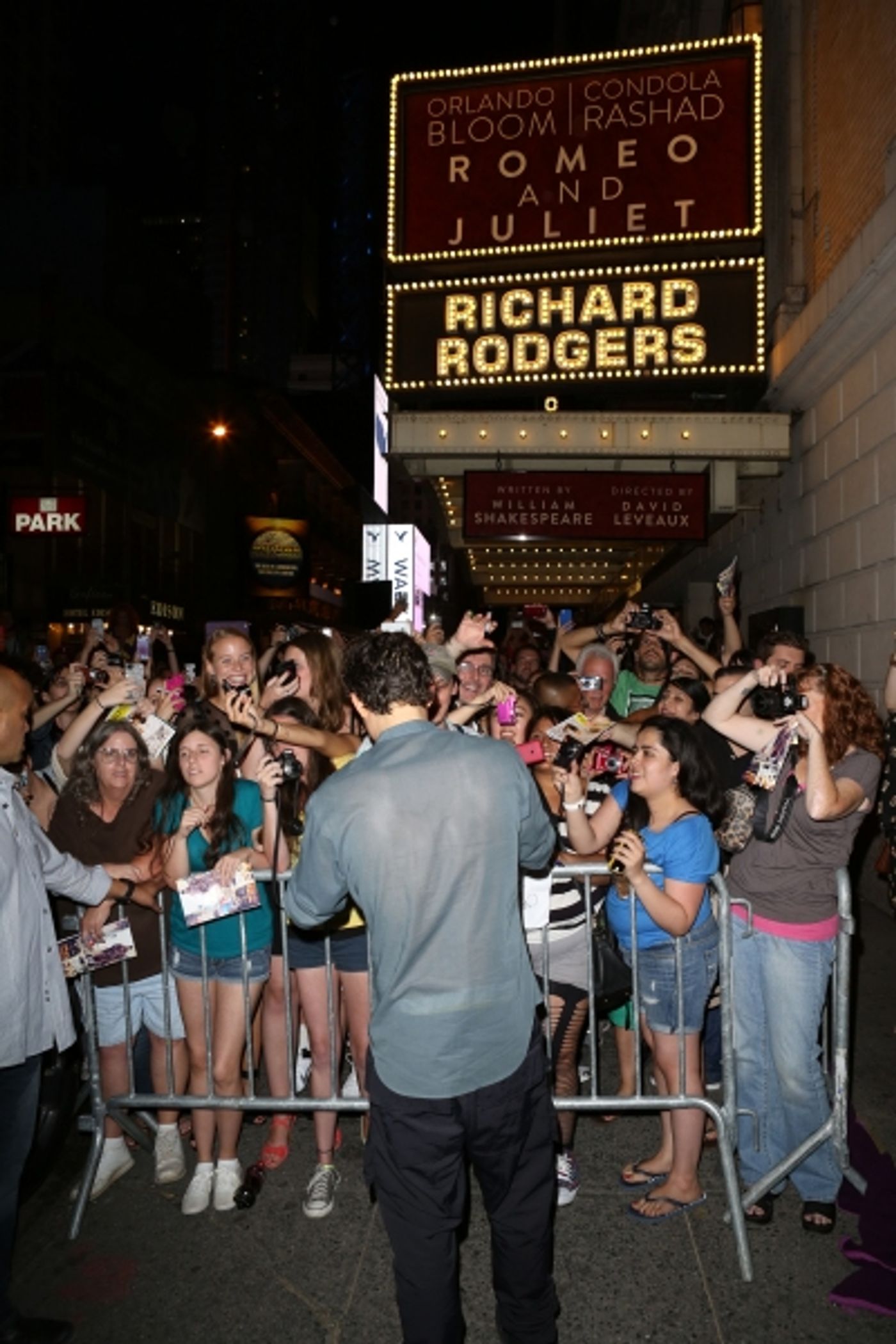 Photo Coverage: Orlando Bloom, Condola Rashad & More Meet Fans at ROMEO & JULIET Stage Door Following First Preview  Image