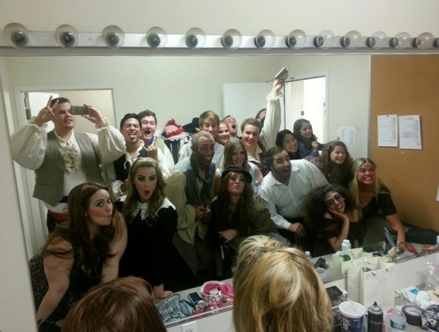 Photo Flash: Saturday Intermission Pics, August 24 - Part 2 - MATILDA's Lesli Margherita Takes a Crack at 'Candy Crush'; Plus THE LION KING National Tour, CATS & More!  Image