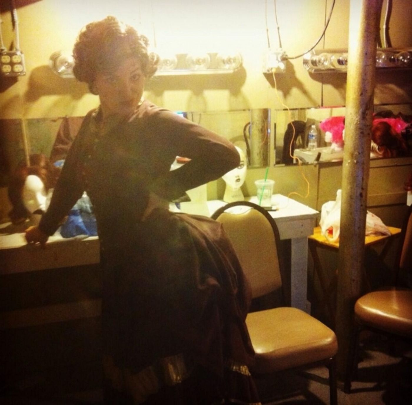 Photo Flash: Saturday Intermission Pics, August 24 - Part 2 - MATILDA's Lesli Margherita Takes a Crack at 'Candy Crush'; Plus THE LION KING National Tour, CATS & More!  Image