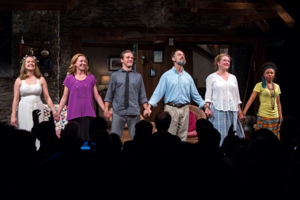Liesel Allen Yeager, Julie White, Creed Garnick, David Hyde Pierce, Kristine Nielsen, Photo