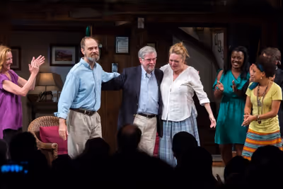 Julie White, David Hyde Pierce, Christopher Durang, Kristine Nielsen, Heather Simms,  Photo