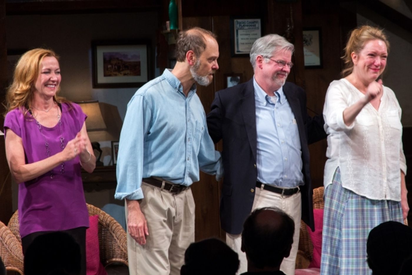 Photo Coverage: Inside VANYA AND SONIA AND MASHA AND SPIKE's Closing Night Curtain Call  Image