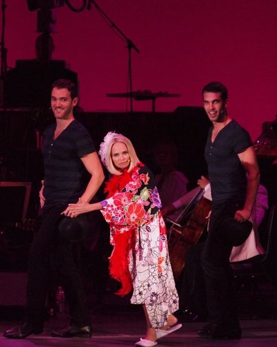 Kristin Chenoweth, Constantine Germanacos and Johnny Stellard
 Photo