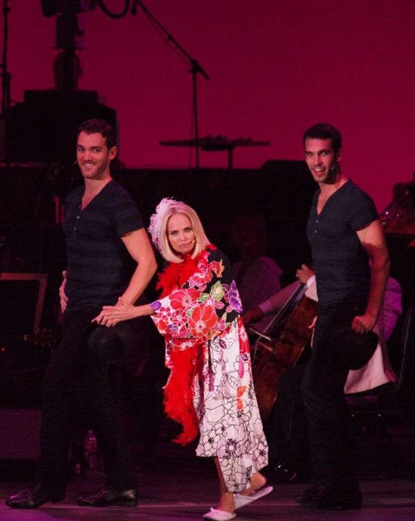 Kristin Chenoweth, Constantine Germanacos and Johnny Stellard
 Photo