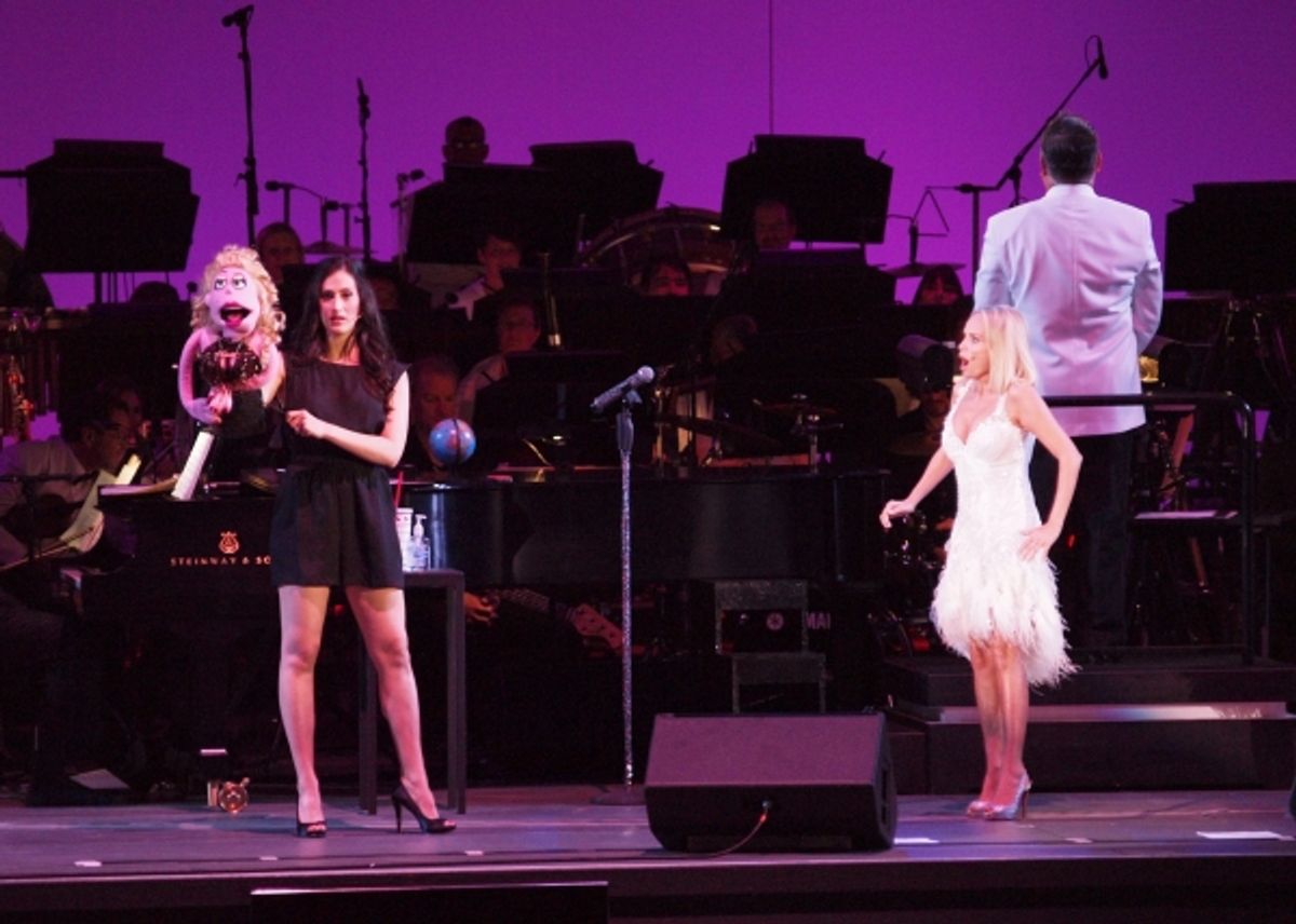 Jennifer Diamond and Kristin Chenoweth at 