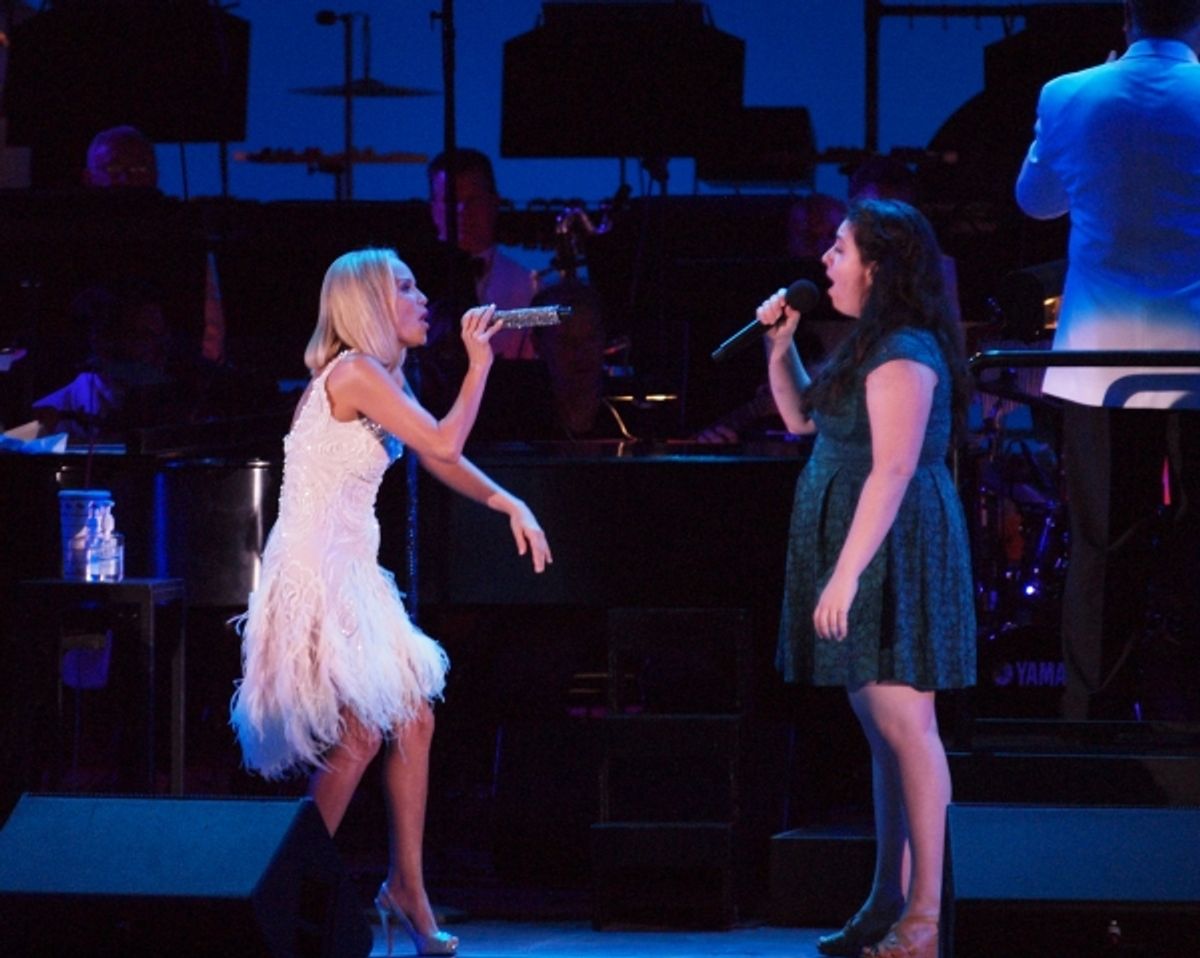 Kristin Chenoweth and Kellie McKay at 