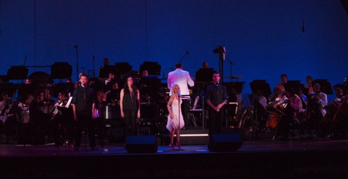 Constantine Germanacos, Jennifer Diamond, Kristin Chenoweth and Johnny Stellard
 at 