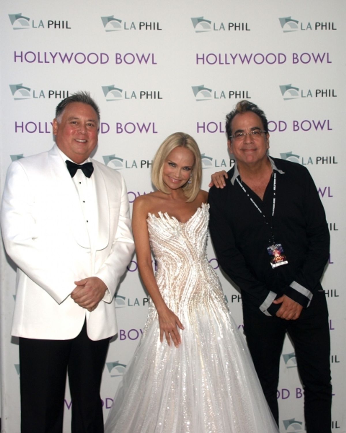 Kevin Stites, Kristin Chenoweth and director Richard Jay-Alexander
 at 