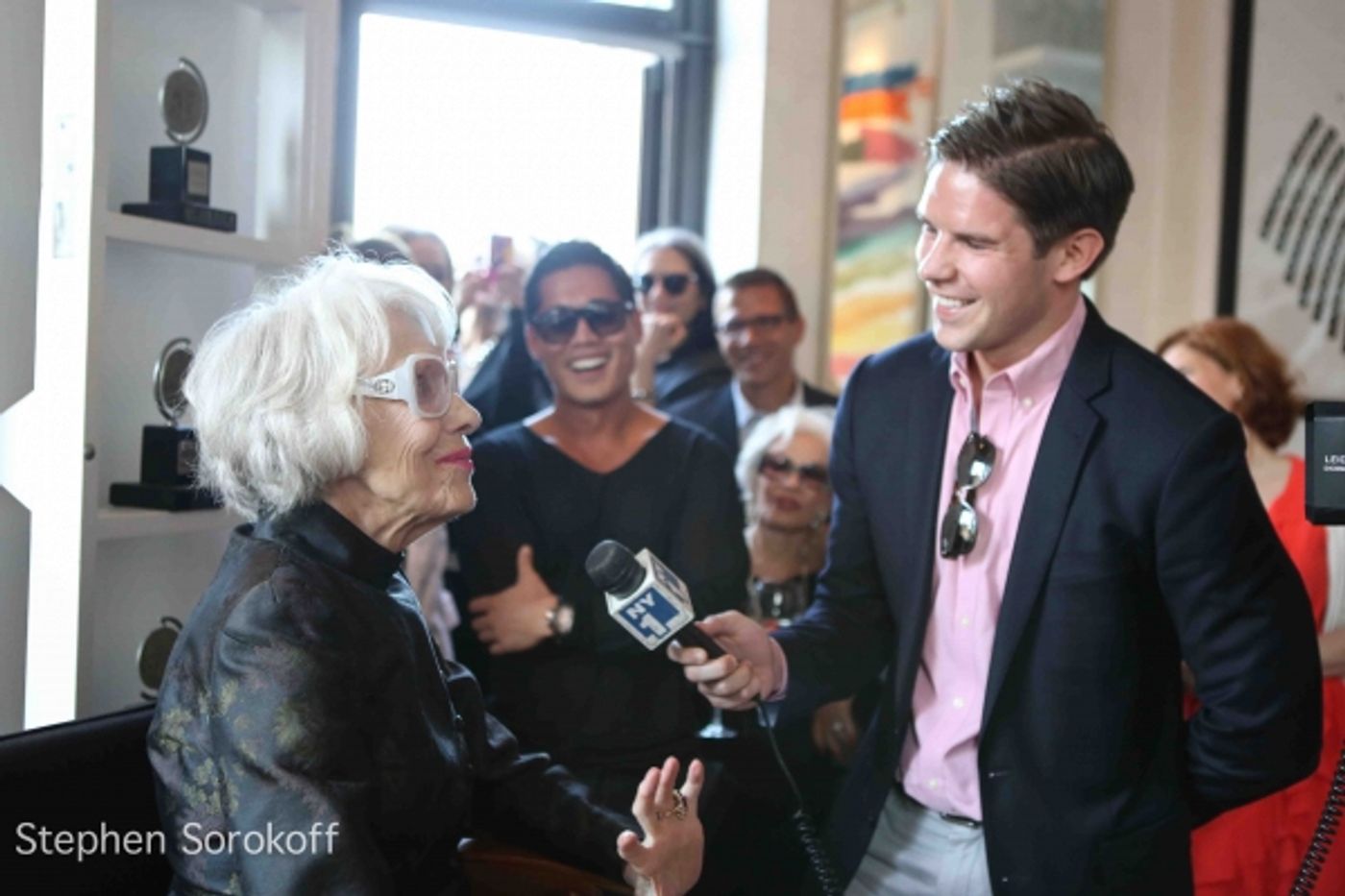 Photo Coverage: Tommy Tune Hosts Party for Carol Channing!  Image