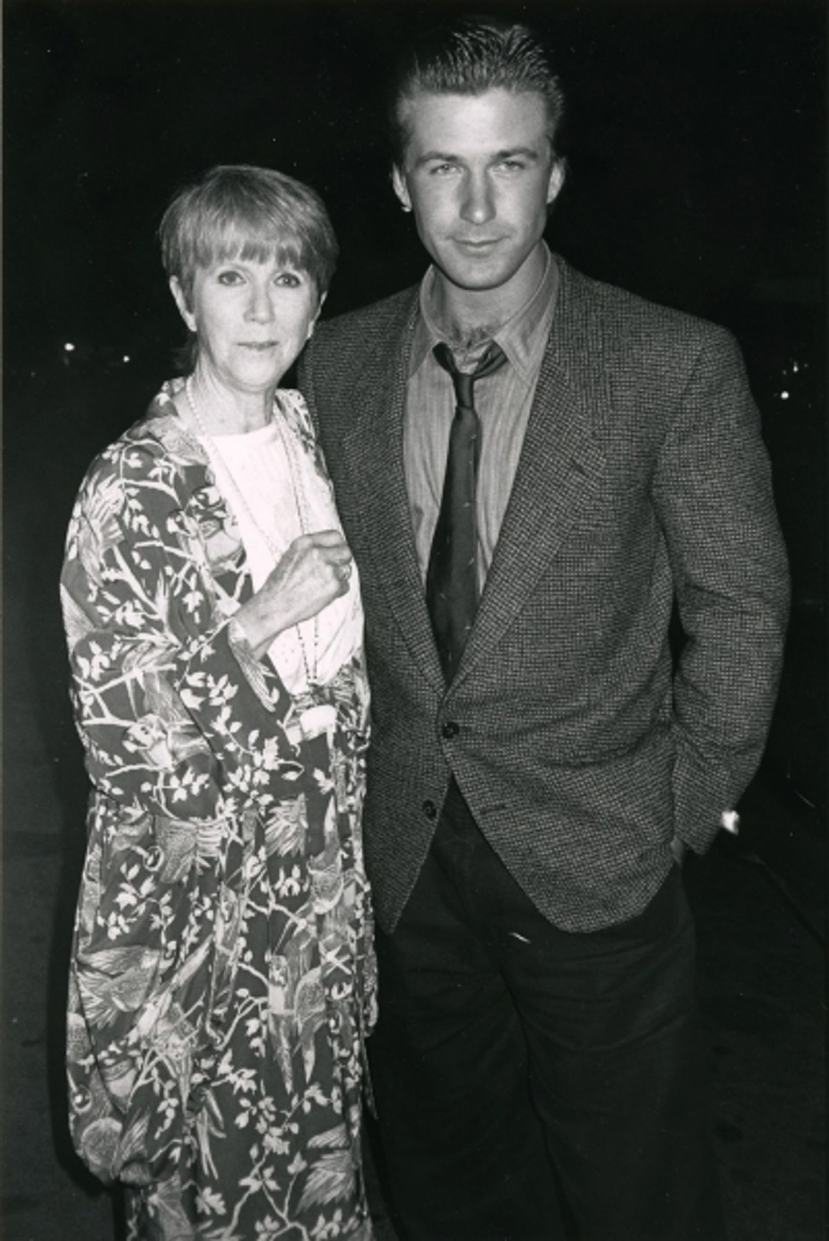 Alec Baldwin and Julie Harris at 