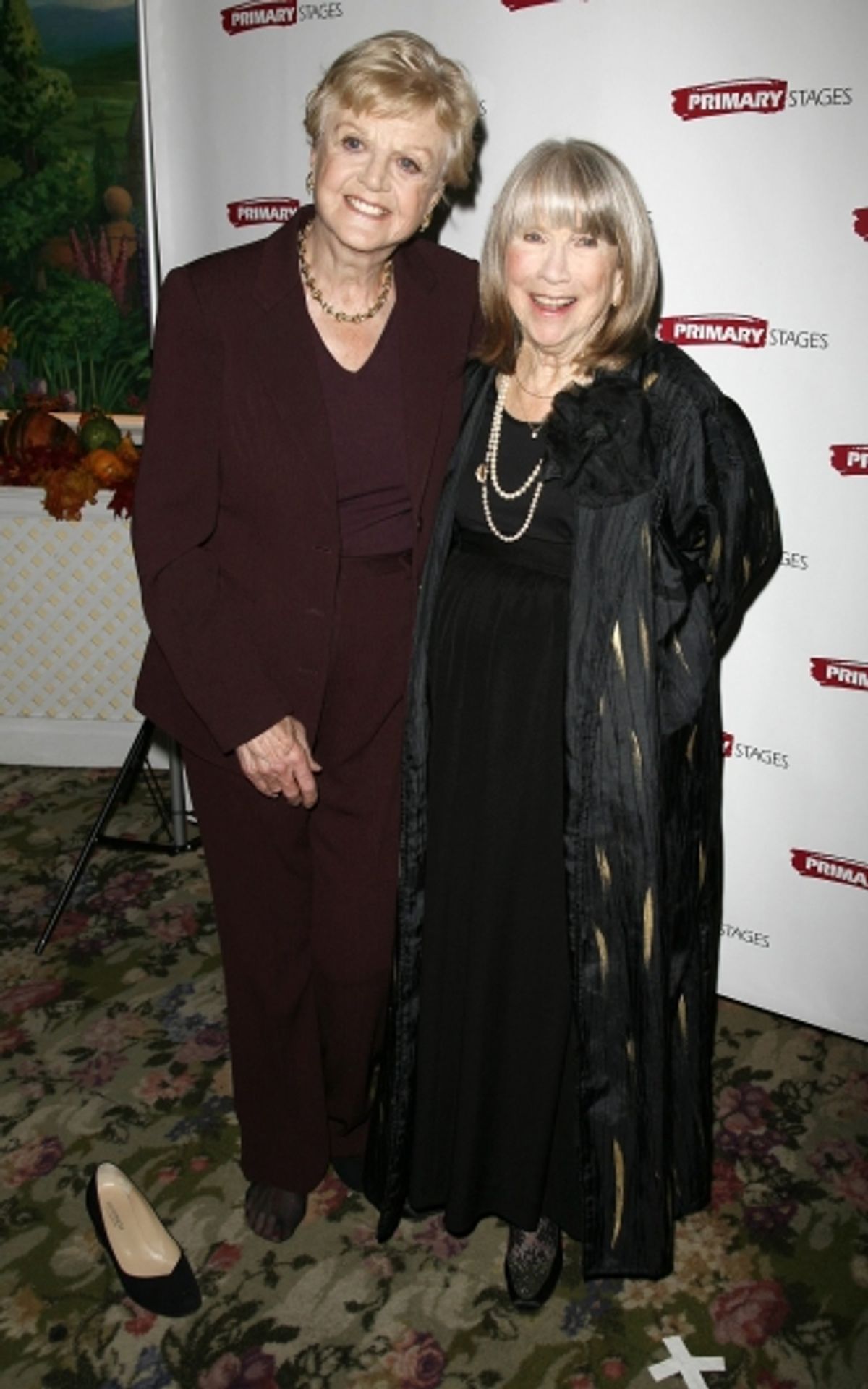 Angela Lansbury and Julie Harris  at 
