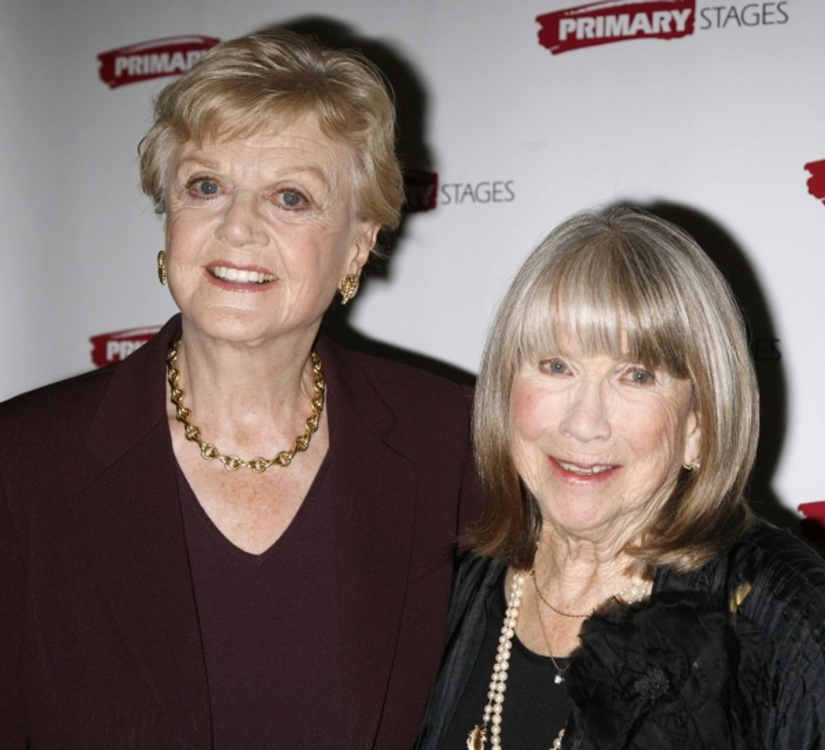 Angela Lansbury and Julie Harris at 