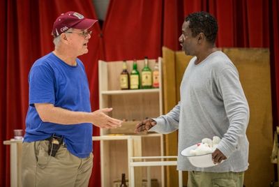  Francis Guinan (Tex) and Cleavant Derricks (Sylvester Sykes) Photo
