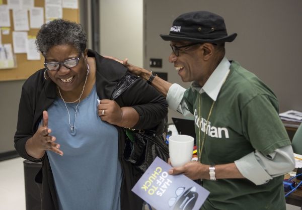 Playwright Cheryl L. West and Director Chuck Smith Photo