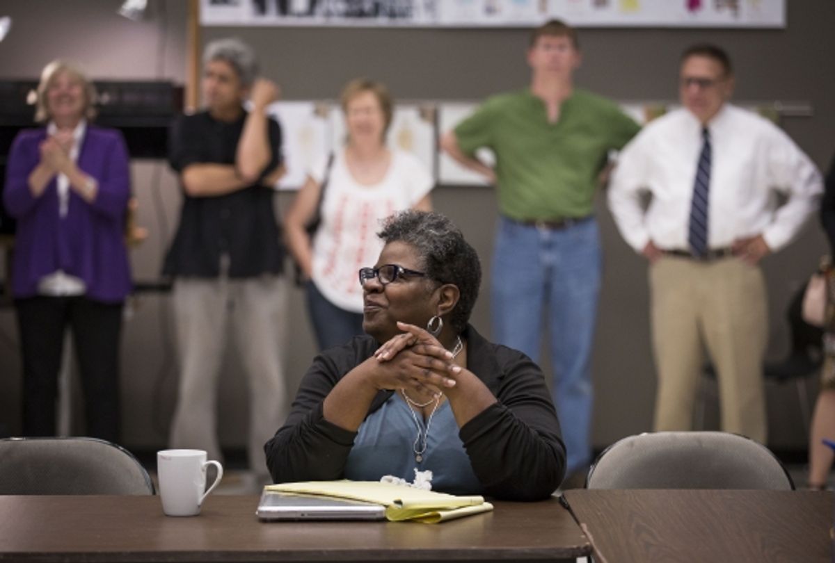 Playwright Cheryl L. West at 