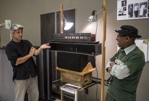 Set Designer Riccardo Hernandez and Director Chuck Smith @ BroadwayWorld Set Designer Riccardo Hernandez and Director Chuck Smith Photo