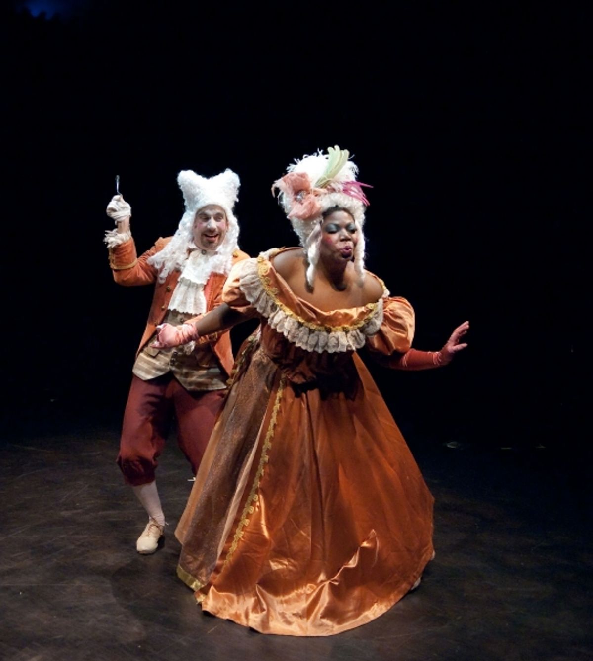 David James and Theresa Cunningham at 