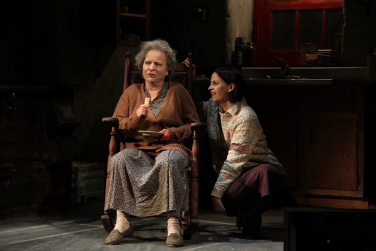 Sarah Marshall (Mag Folan) and Kimberly Gilbert (Maureen Folan at 