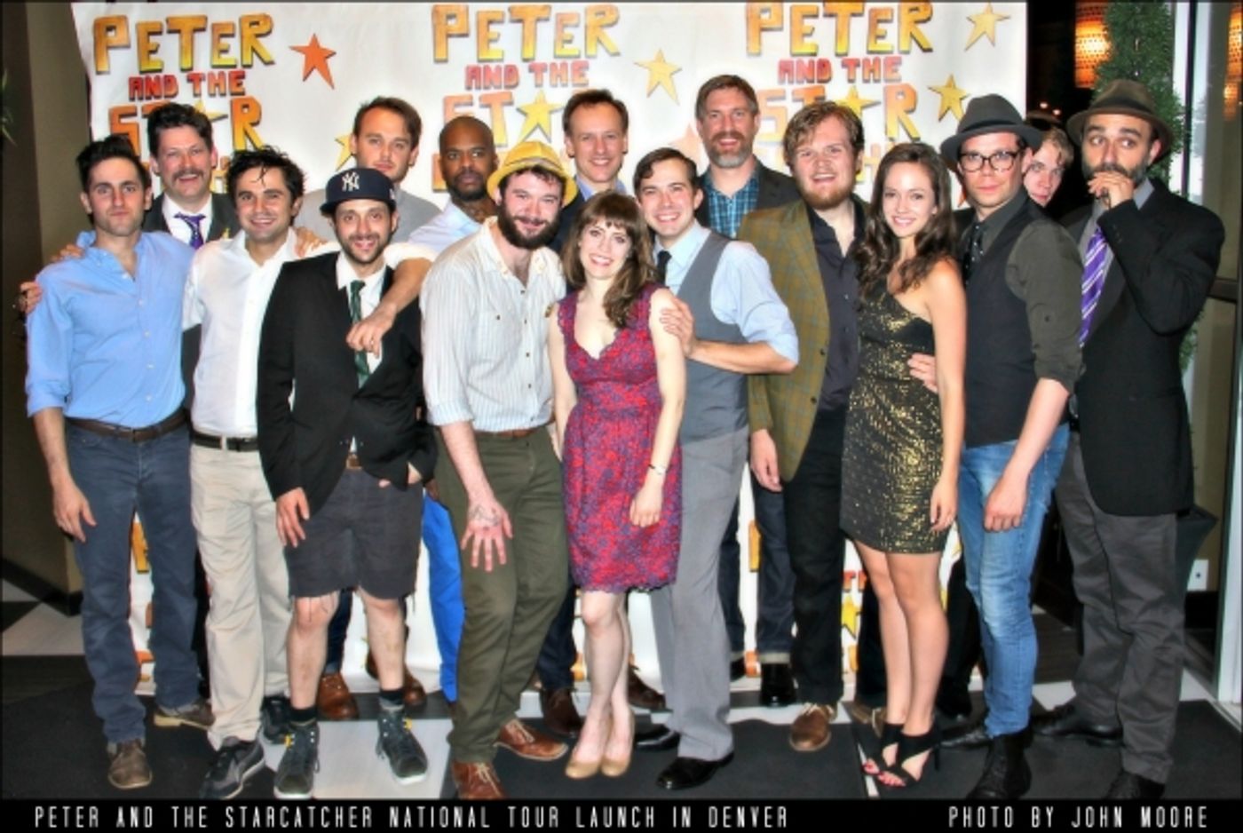 Photo Flash: PETER AND THE STARCATCHER National Tour Cast Celebrates Opening Night in Denver!  Image