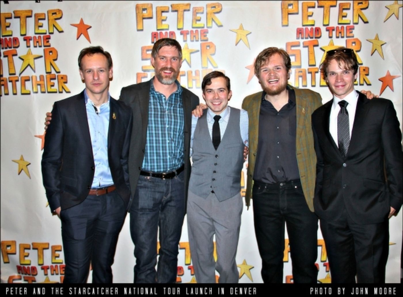 Photo Flash: PETER AND THE STARCATCHER National Tour Cast Celebrates Opening Night in Denver!  Image