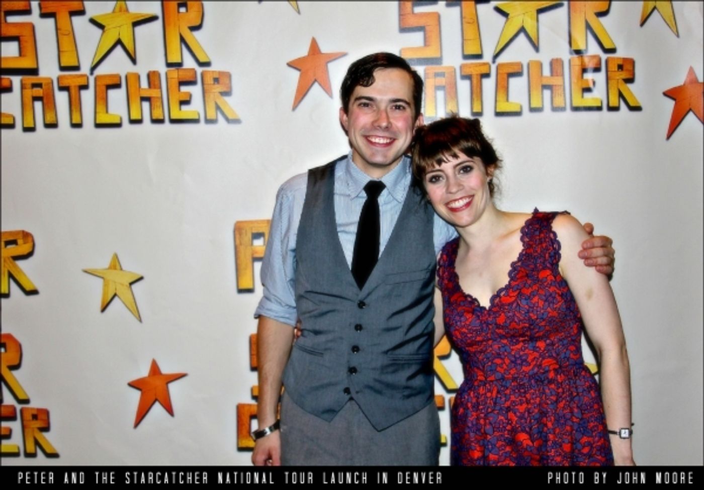 Photo Flash: PETER AND THE STARCATCHER National Tour Cast Celebrates Opening Night in Denver!  Image