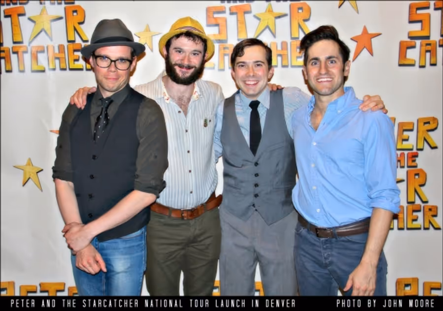 Photo Flash: PETER AND THE STARCATCHER National Tour Cast Celebrates Opening Night in Denver! Image