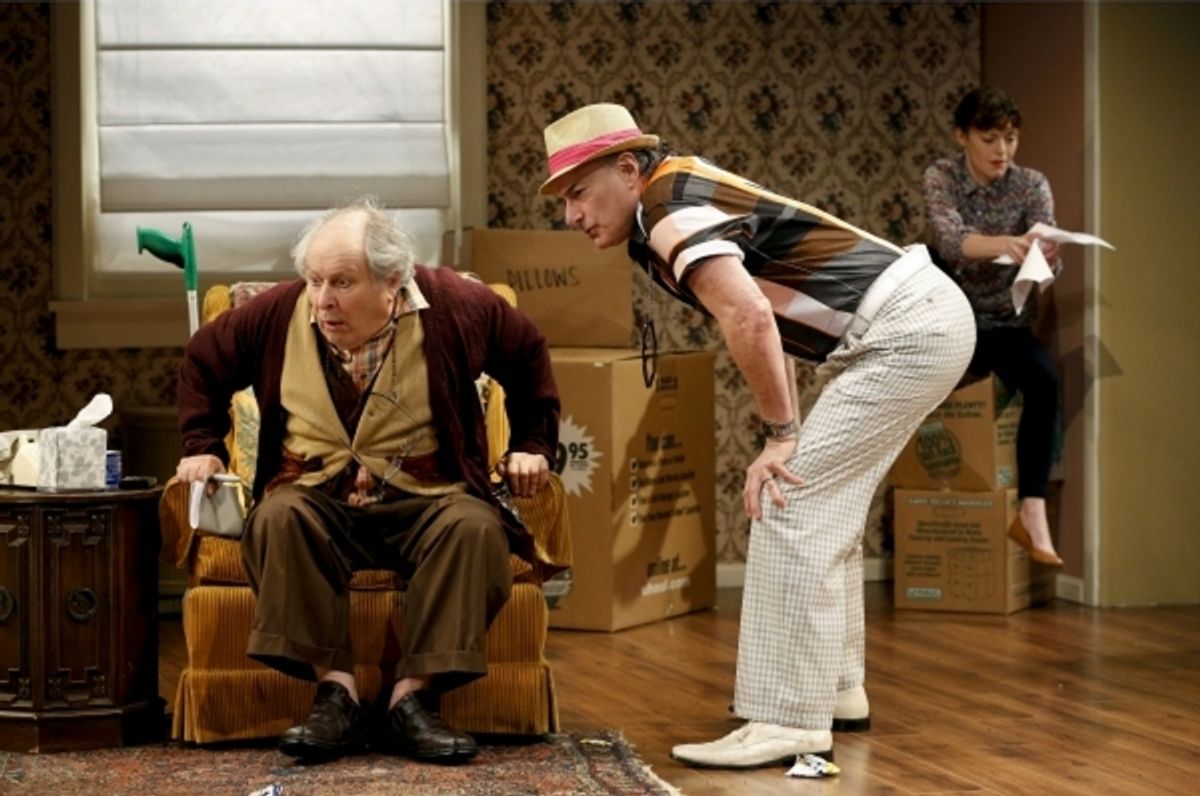 David Margulies, Peter Friedman, Stephanie Wright Thompson at 