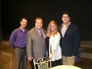 Andrew Waters, L. Walter Stearns, Brenda Didier, Oliver Townsend Photo