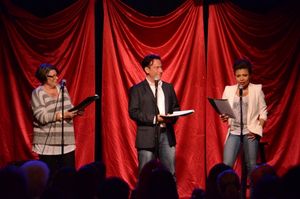 Mindy Cohn, Eugene Pack, Shalita Grant Photo