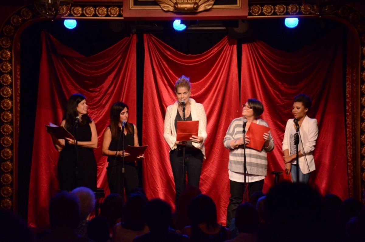 Dayle Reyfel, Pamela Adlon, Kristen Johnston, Mindy Cohn, Shalita Grant at 