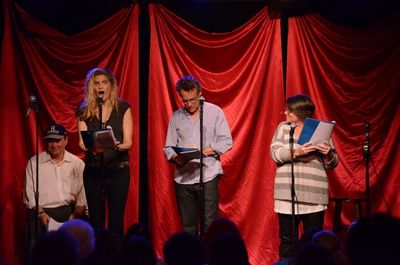 Robert Wuhl, Kristen Johnston, Tate Donovan, Mindy Cohn Photo