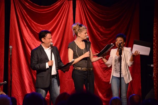 Eugene Pack, Kristen Johnston, Shalita Grant Photo