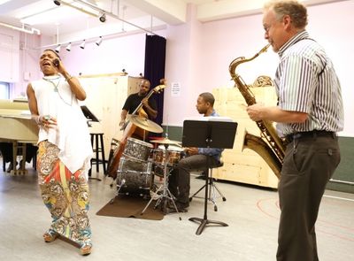 Dee Dee Bridgewater and Ken Hitchcock  Photo