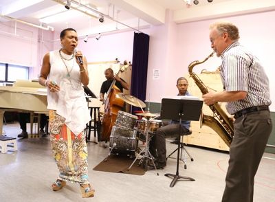 Dee Dee Bridgewater and Ken Hitchcock  Photo