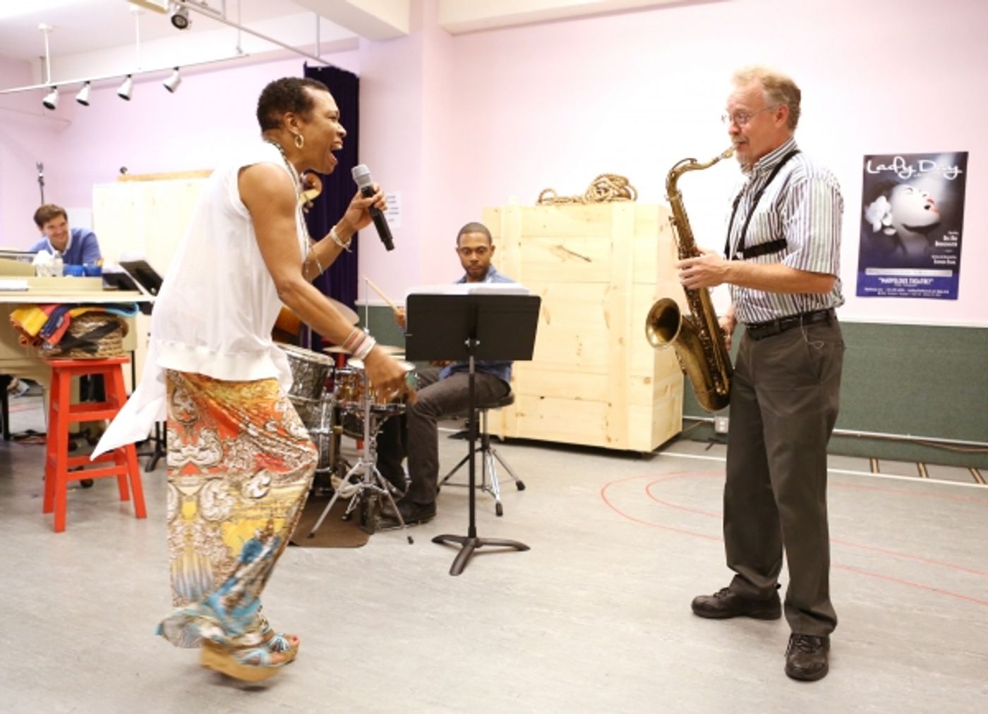 Photo Coverage: In Rehearsal with Dee Dee Bridgewater for LADY DAY Image