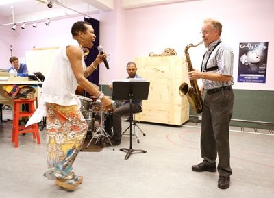 Dee Dee Bridgewater and Ken Hitchcock  Photo