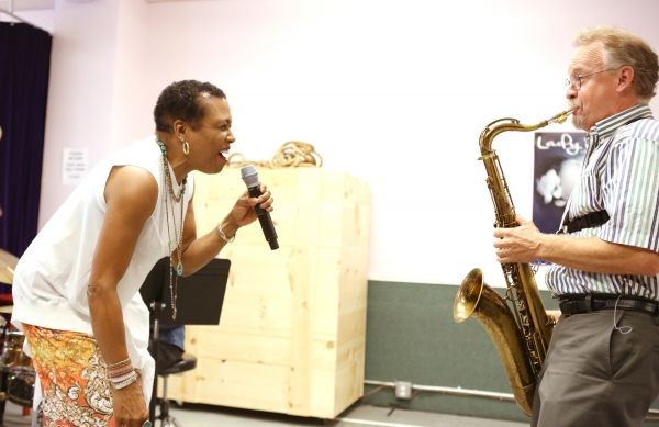 Dee Dee Bridgewater and Ken Hitchcock  Photo