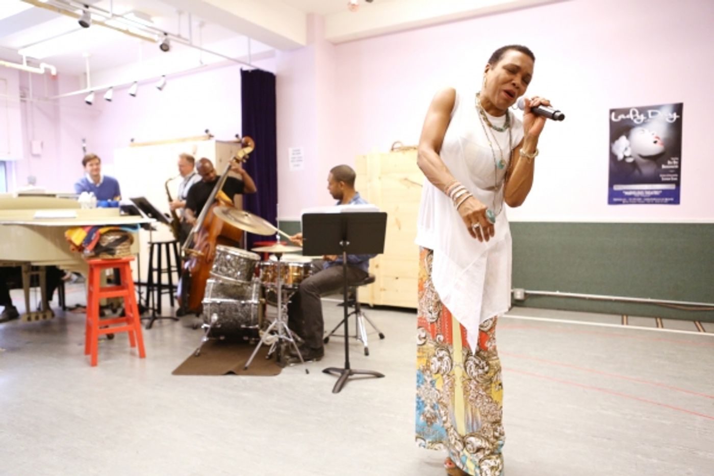 Photo Coverage: In Rehearsal with Dee Dee Bridgewater for LADY DAY  Image