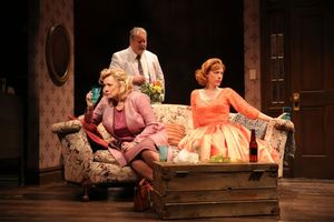 Betty Buckley (Gertrude Hayhurst Sylvester Ratliff), Adam LeFevre (Albert Price) and  Photo