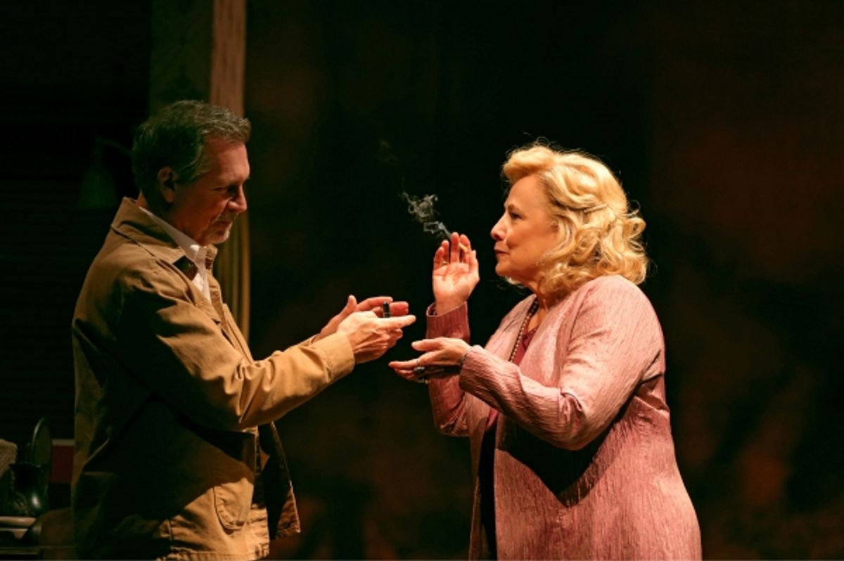 Cotter Smith (Howard Ratliff) and Betty Buckley (Gertrude Hayhurst Sylvester Ratliff) at 