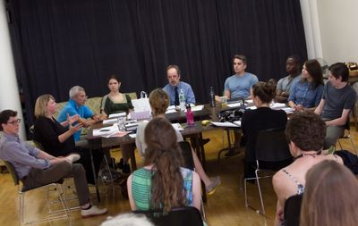Full Cast with TACT Co-Artistic Directors Scott Alan Evans and Jenn Thompson, Directo Photo