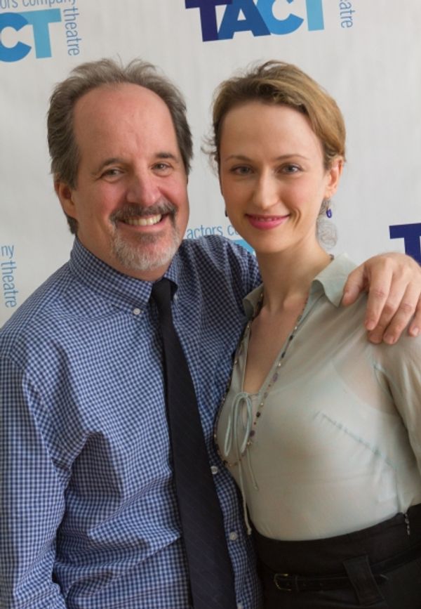 John Pankow and Victoria Mack Photo
